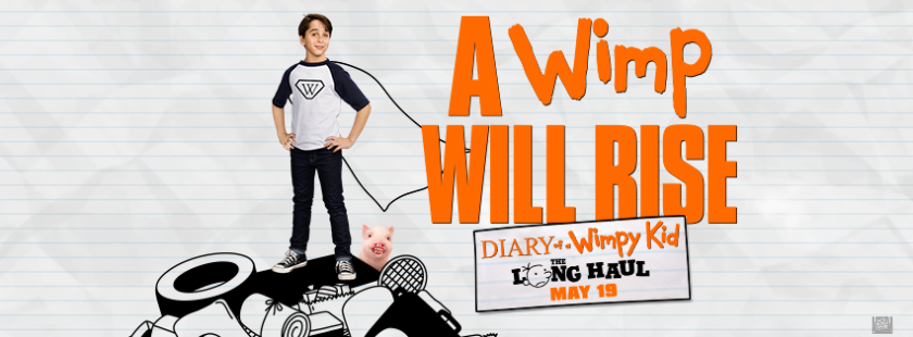 Diary of a Wimpy Kid 4 banner